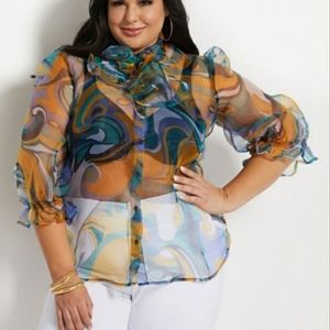 Ashley Stewart Blouse